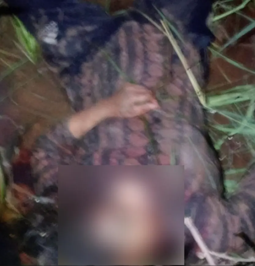 Jasad wanita di Banjar ditemukan dengan leher nyaris putus.
