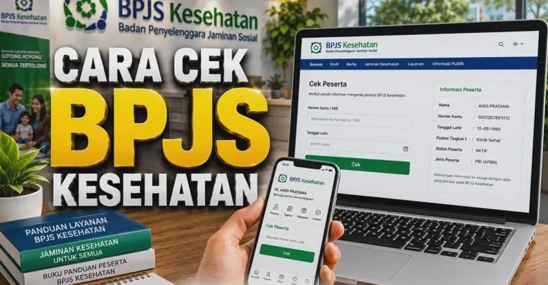 Ilustrasi Cara Cek BPJS Kesehatan Aktif atau Tidak Secara Online dan Offline 2026
