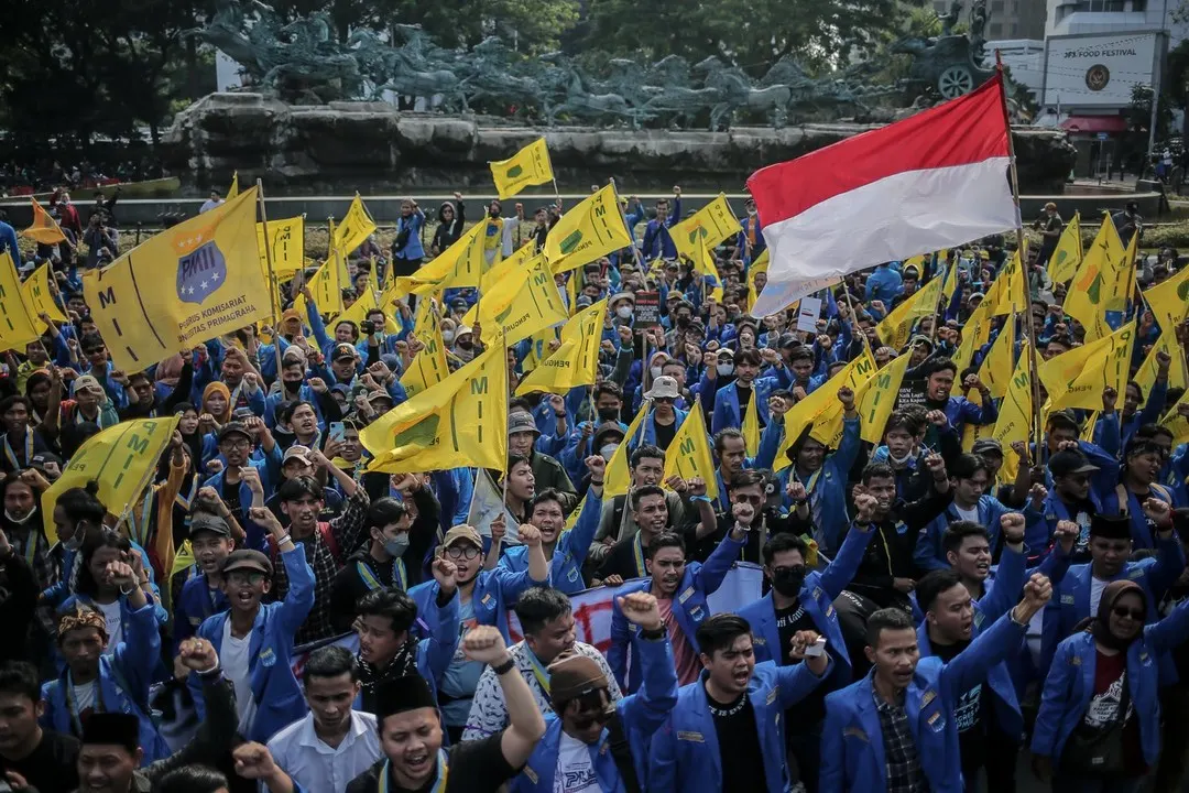 demo PMII evaluasi kabinet Prabowo 2026