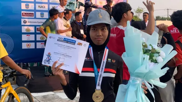 Nabila Azzahra Sabet Dua Emas di Kejurnas ICF Pangandaran, Harumkan Jambi
