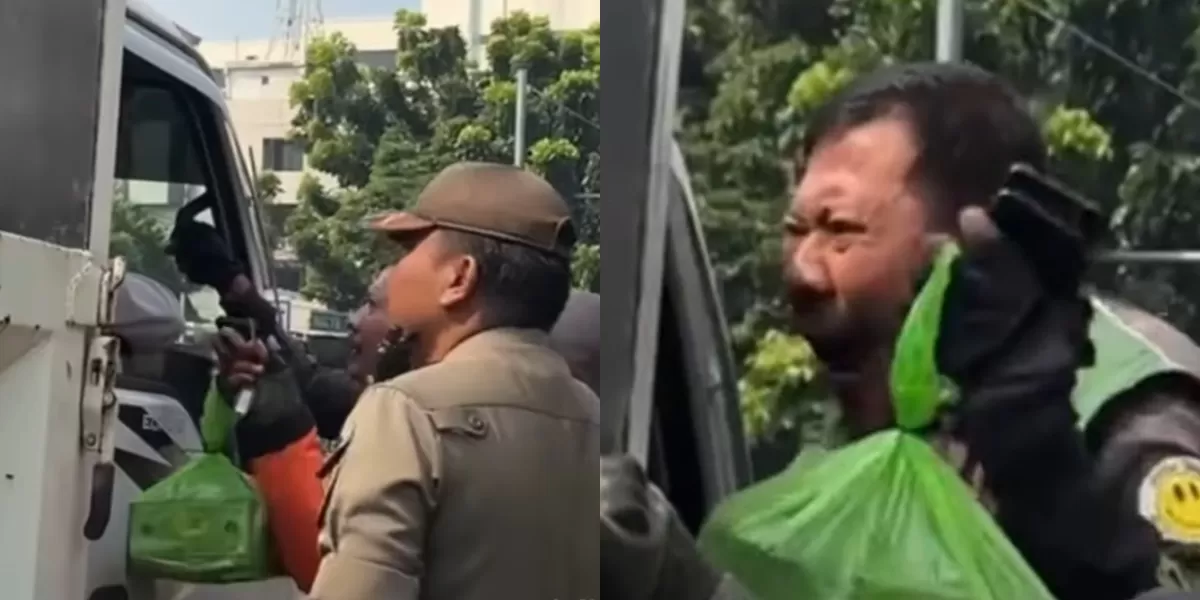 Viral Driver Ojol Nangis Panjat Truk Dishub, Hotman Paris Belikan Motor Baru