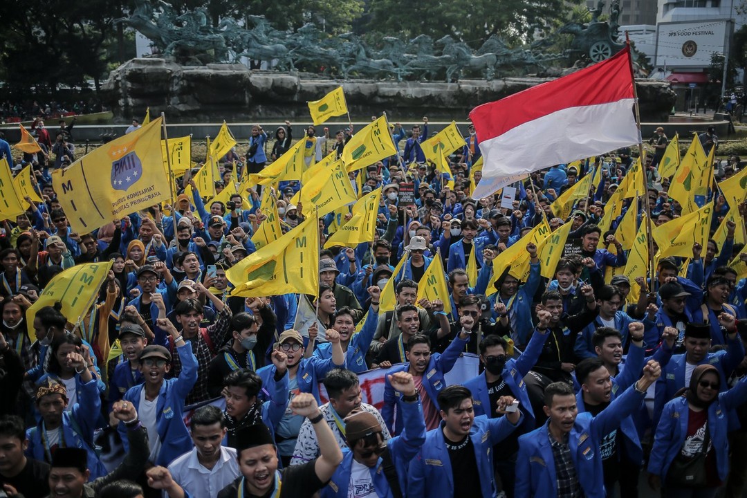 demo PMII evaluasi kabinet Prabowo 2026